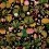 Papeles pintados panor&aacute;mico Asian Fruits and Flowers Mindthegap Anthracite WP20314