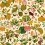 Papeles pintados panor&aacute;mico Asian Fruits and Flowers Mindthegap Multi WP20315