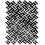Alfombras Cross La Chance Noir/blanc LC430102