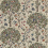 Tela Kelmscott Tree linoen Morris and Co Woad/Wine DM6F220327