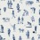 Papel pintado Sineu Coordonn&eacute; Indigo 8400070