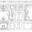 Papeles pintados panor&aacute;mico Suite Royale Les Dominotiers Noir/blanc DOM188-2