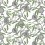 Papel pintado Granadas Gast&oacute;n y Daniela Blanco/Verde GDW-5439 001