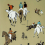 Papel pintado Hip&oacute;dromo Gast&oacute;n y Daniela Camel/Naranja GDW-5106 003