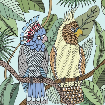 Papeles pintados panorámico Cockatoo
