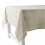 Mantel Rythmo lino 180x280 Charvet Editions Rouge RYTHMO LIN ROUGE 180X280