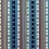Tela Rayure Cachemire Percale Edmond Petit Bleu 11549-2