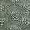 Tela Feather Fan Cole and Son Cream on Olive Green F111/8029