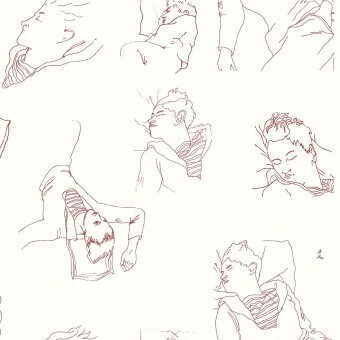 Papel pintado Les Dormeurs