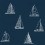 Papel pintado Eslora Coordonn&eacute; Full Navy 8500024