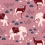 Papel pintado India Maison Martin Morel Rouge india-rouge