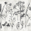 Papeles pintados panor&aacute;mico Sketchpad 1 Walls by Patel Black 110352