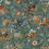 Papeles pintados panor&aacute;mico Gaia House of Hackney Prussian-Blue 1-WA-GAI-DI-PRU-XXX-004
