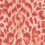 Papel pintado Felis Emma J. Shipley by Clarke and Clarke Red/Rose Gold W0115/08