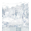 Papeles pintados panor&aacute;mico Coromandel Indigo Bien Fait 240x280 cm - 4 lés B00081