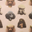 Papel pintado Poodle Parlour Poodle and Blonde Pink Paws WLP-02-PP-PP