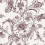 Papel pintado Mithology Coordonn&eacute; Wine 8800021