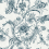 Papel pintado Mithology Coordonn&eacute; Blue 8800022