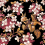 Papel pintado Flowery Coordonn&eacute; Black 8800043