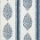 Papel pintado Chappana Thibaut Blue/White T10239