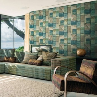 Papel pintado Patchwork