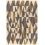 Alfombras Diamantina Yellow Grey par Gio Ponti AMINI 200x300 cm 19657