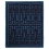 Alfombras Labirinto par Gio Ponti AMINI Blue/Black 20728