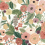 Papel pintado Garden Party Rifle Paper Co. Burgundy Multi RI5122