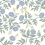 Papel pintado Peonies Rifle Paper Co. Periwinkle/Sage RI5148