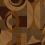 Papeles pintados panor&aacute;mico XXL Marquetry Pascale Risbourg Yellow MARQYL90