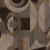 Papeles pintados panor&aacute;mico XXL Marquetry Pascale Risbourg Grey MARQGR90
