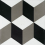 Baldosa hidr&aacute;ulica Cube Carodeco Slate 7290-3-20x20x1,6