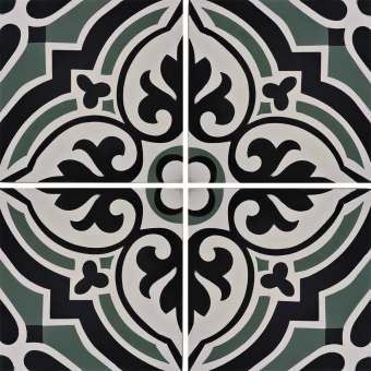 Baldosa hidráulica Arabesque