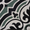 Baldosa hidr&aacute;ulica Arabesque Carodeco Mélèze 7670-4-20x20x1,6