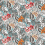 Tela Zebrina Outdoor Osborne and Little Turquoise F7447-02