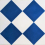 Baldosa hidr&aacute;ulica Damier Carodeco Cobalt 380-2-20x20x1,6