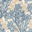 Tela Aigue-marine Casamance Bleu Riviere/Jaune Or 44550453