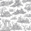 Papel pintado Fragonard Charles Burger Noir PP1471002