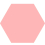Baldosa hidr&aacute;ulica Uni Hexagone Carodeco Carodeco Rose hexagone-35-20x17,4