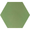 Baldosa hidr&aacute;ulica Uni Hexagone Carodeco Carodeco Tilleul hexagone-55-20x17,4