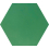 Baldosa hidr&aacute;ulica Uni Hexagone Carodeco Carodeco Menthe hexagone-65-20x17,4