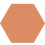 Baldosa hidr&aacute;ulica Uni Hexagone Carodeco Carodeco Brique hexagone-75-20x17,4