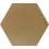 Baldosa hidr&aacute;ulica Uni Hexagone Carodeco Carodeco Bronze hexagone-76-20x17,4