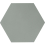 Baldosa hidr&aacute;ulica Uni Hexagone Carodeco Carodeco Granit hexagone-09-20x17,4