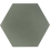 Baldosa hidr&aacute;ulica Uni Hexagone Carodeco Carodeco Basalte hexagone-11-20x17,4