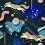 Papeles pintados panor&aacute;mico Modern Foxy Mindthegap Black/Blue WP20537