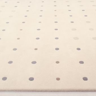Alfombras JC-1 Bubbles Cream par Joe Colombo