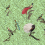 Papeles pintados panor&aacute;mico Exotic Feathers Code Jade/Lime B2903 intissé