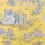 Papel pintado Ballon de Gonesse Charles Burger Jaune/Bleu PP2232205