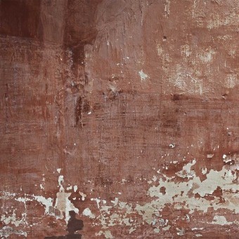 Papeles pintados panorámico Red Patina Wall